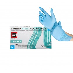 Guanti Nitrile Clinisafe M Non Talcati