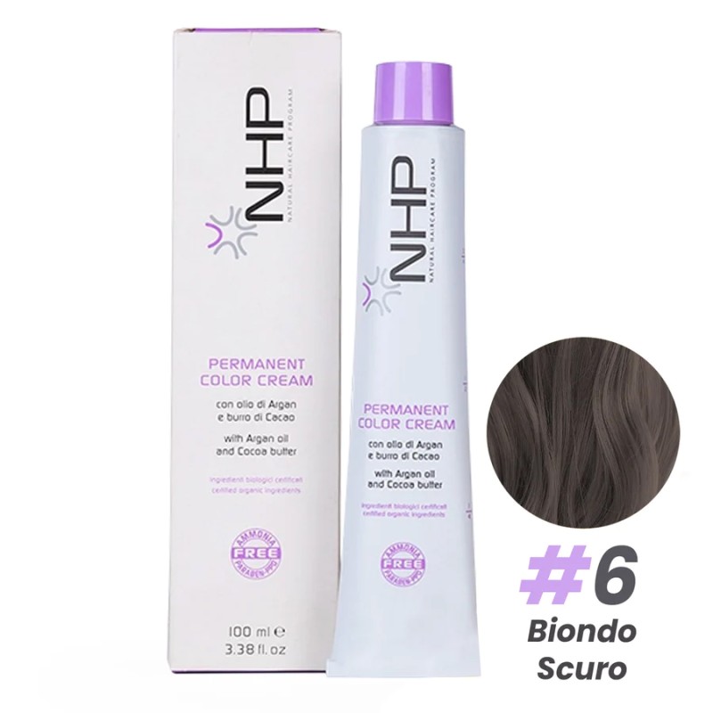 Nhp Hair Color Cream 100mlcol.6.0 Int.