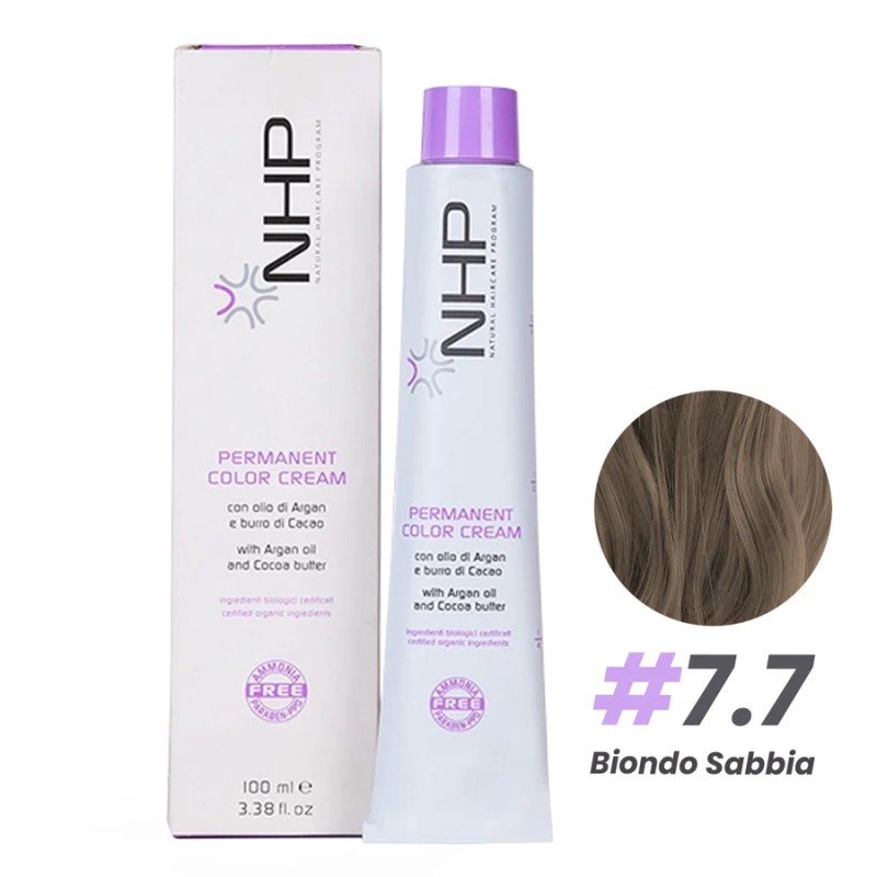 Nhp Hair Color Cream 100mlcol.7.7