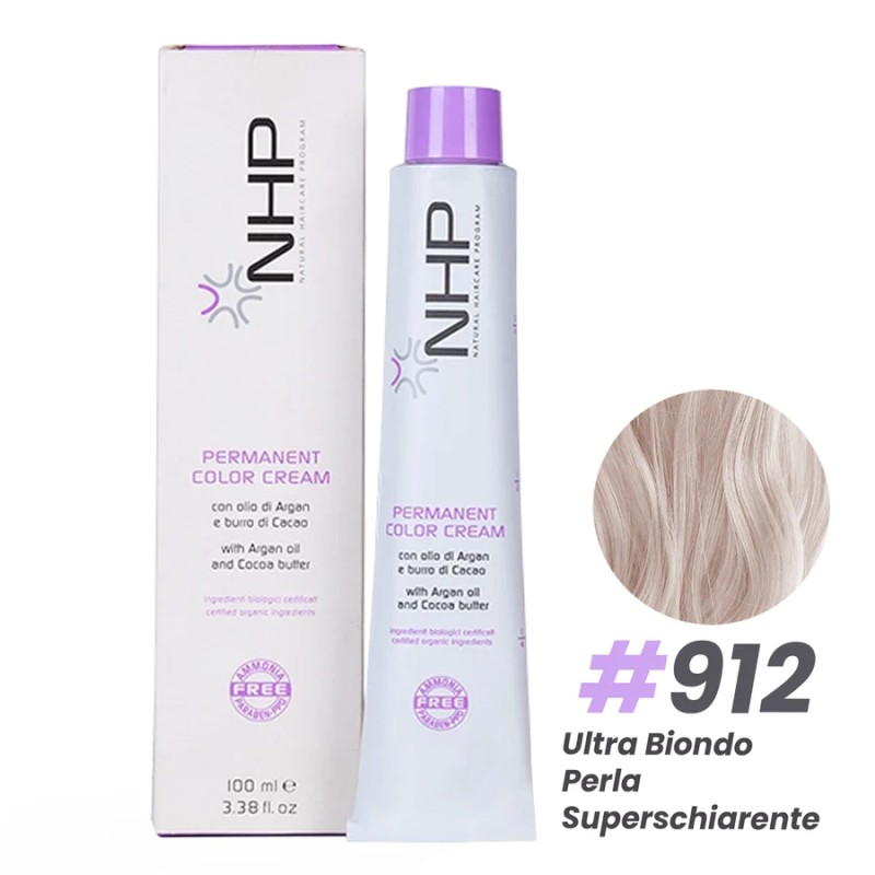Nhp Hair Color Cream 100mlcol.912