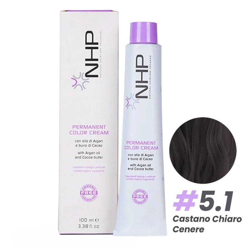 Nhp Hair Color Cream 100mlcol.5.1