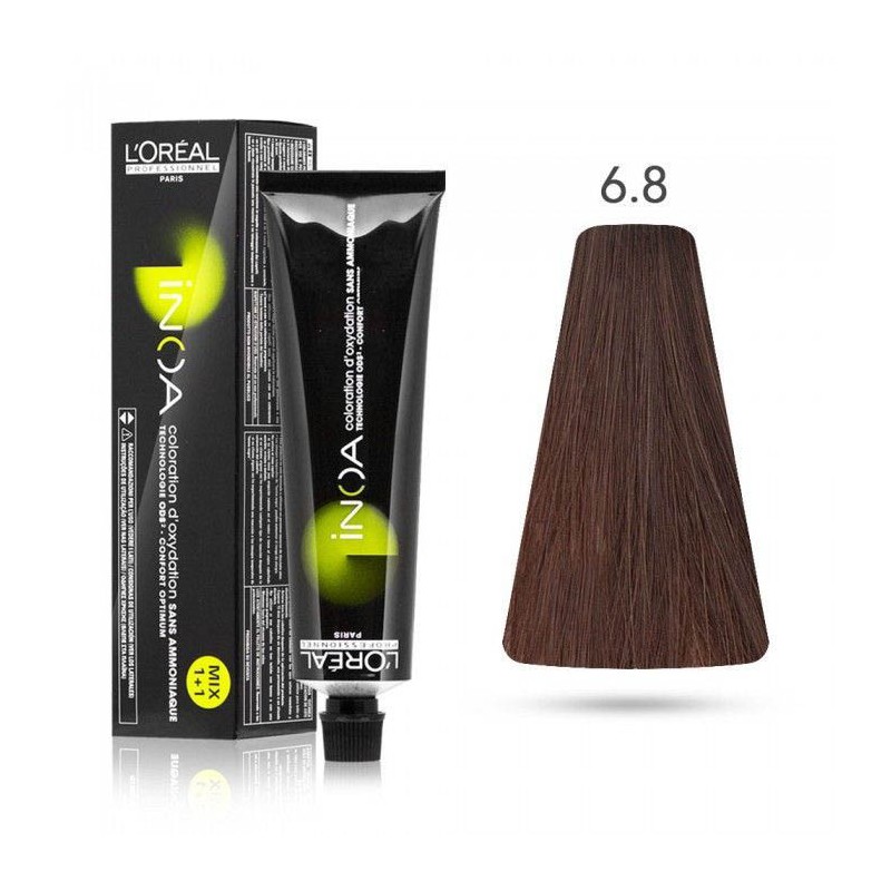 Inoa Color Tubo 60 Gr.col. 6.8